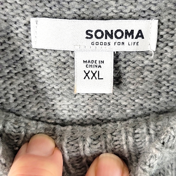 SANOMA Striped Long Sleeve Sweater Size XXL - Picture 2 of 8